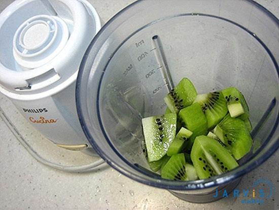 Cách làm trà sữa kiwi