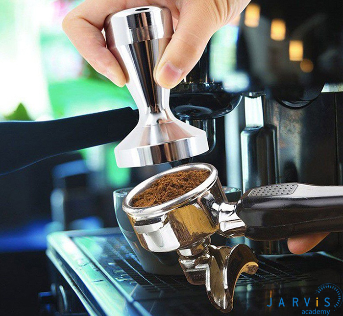 Pha cafe Espresso bằng máy