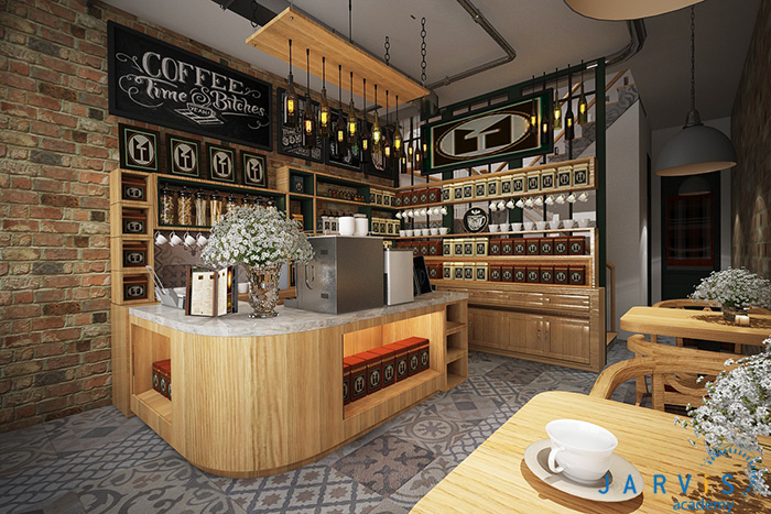 Tư vấn thiết kế quầy bar take away